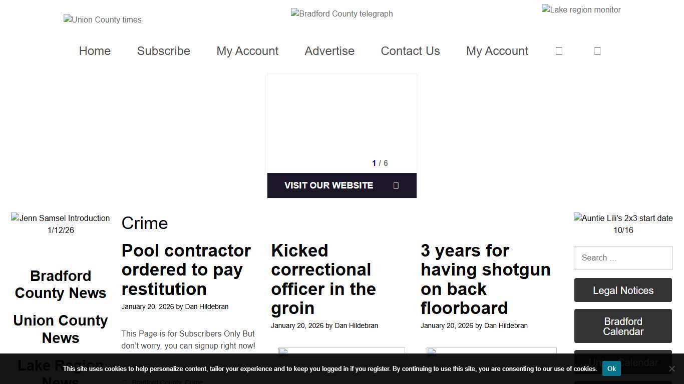 Crime – Bradford County Telegraph